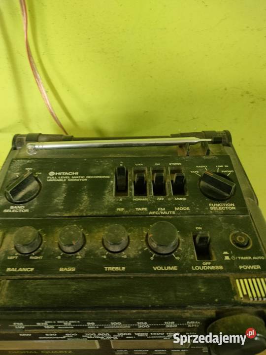 radiomagnetofon hitachi Głogów