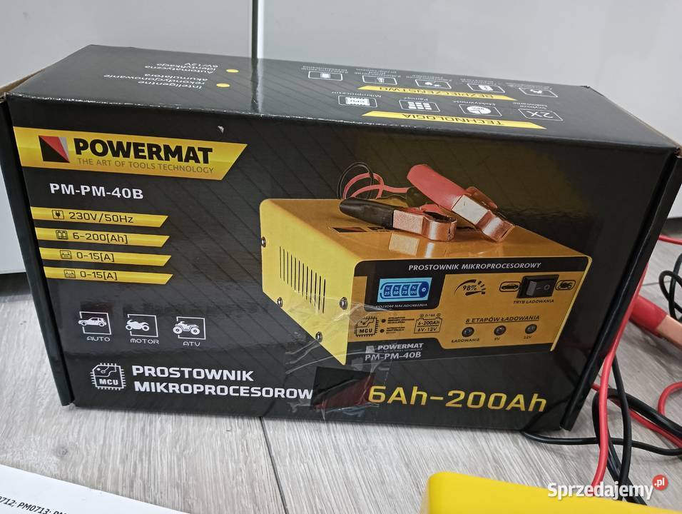 ładowarka MIKROPROCESOROWY Akumulatorowy 6V 12V dolnośląskie sprzedam