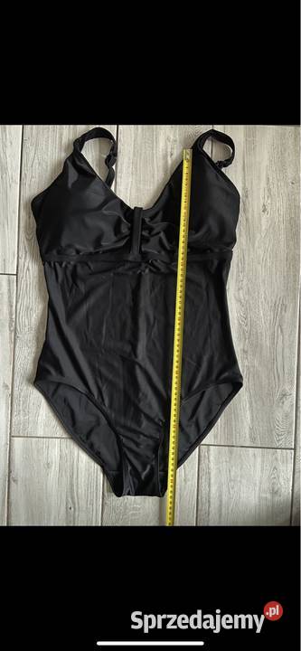 Czarny strój kąpielowy całkowity jednoczęściowy Inna marka Rogoźno