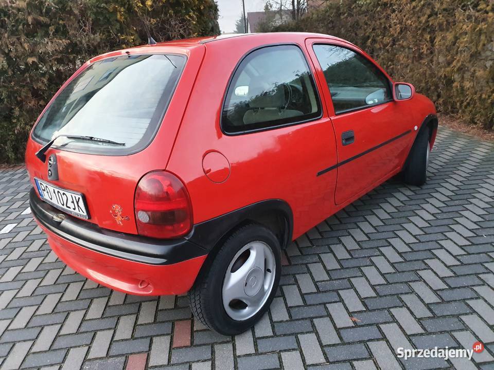 Opel Corsa B 12 8v 97r 13 lat w jednych rekach wielkopolskie