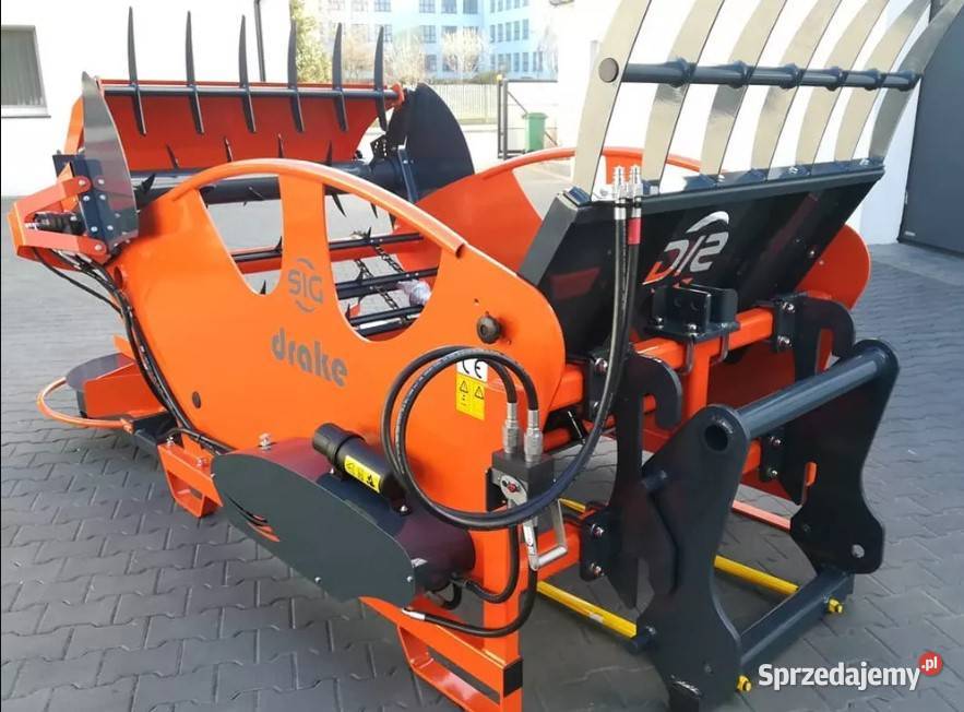 DRAKE Rozwijarka bel i ścielarka słomy Hodowla zwierząt Proszówka