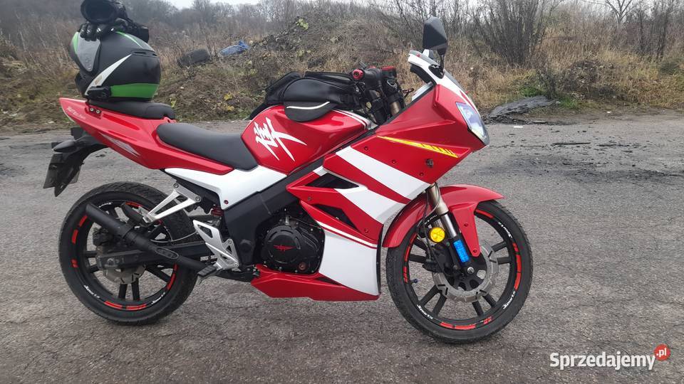 Zipp pro 125 Spitzer stan czerwony Elbląg