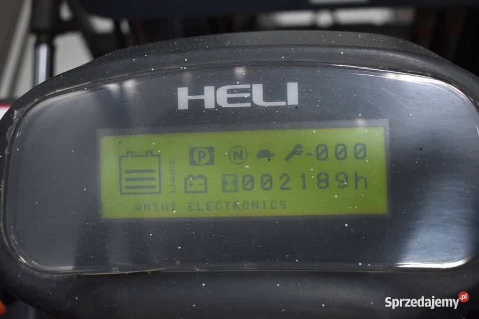 Wózek widłowy Heli CPD 18 1800 udzwigu elektryczny Czechy