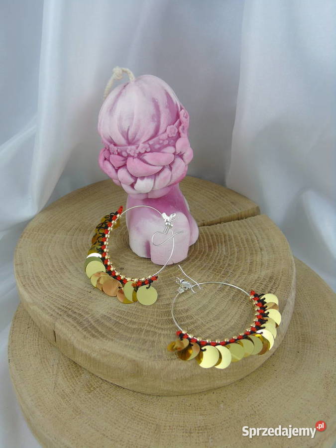 Kolczyki różne kolory sprzedam