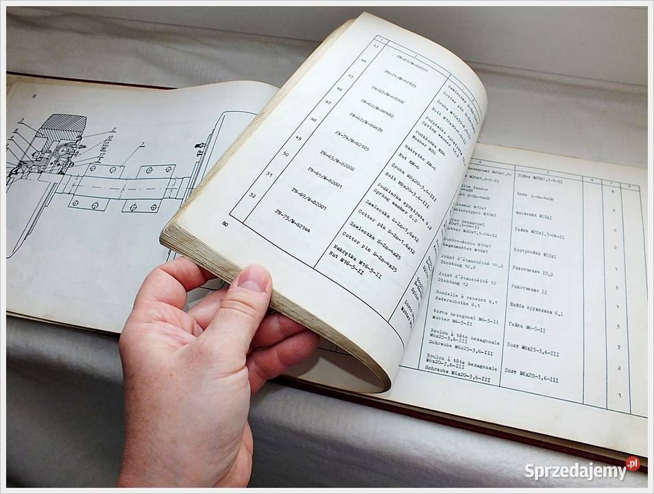 Katalog części wózek widłowy akumulatorowy WW Żary sprzedam