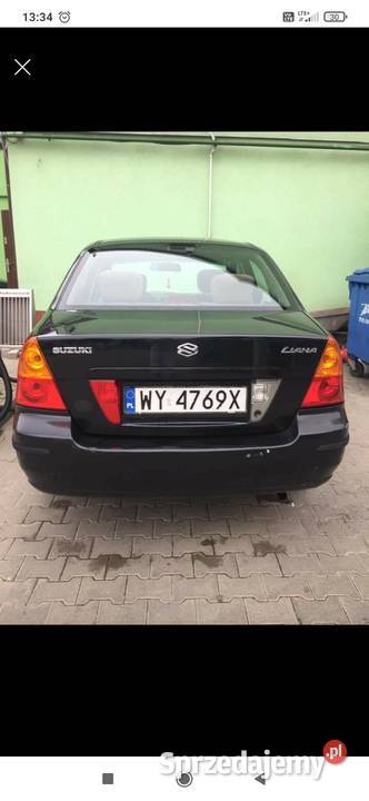 Suzuki liana części 16 gaz 105KM Garwolin