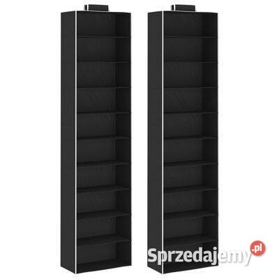 vidaXL Wiszące organizery do szafy 2 10 półek Warszawa sprzedam