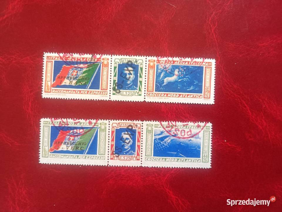 Znaczki włoskie Gliwice