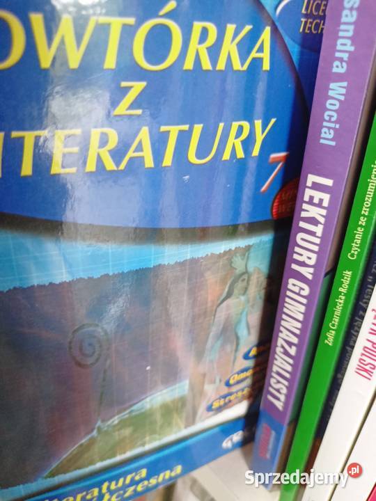 Powtórka z literatury książki Trójmiasto szkolne kompendium, repetytorium, opracowanie Podręczniki