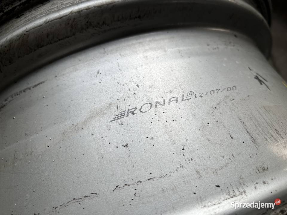 FELGI ALUMINIOWE 16 4x1143x66 Nissan OE RONAL Średnica 16"