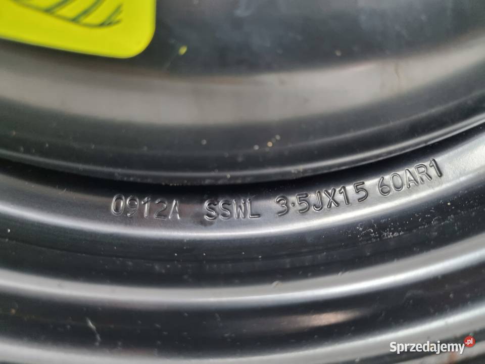 KOŁO DOJAZDOWE Peugeot 207 Citroen C3 dojazdówka Chełm