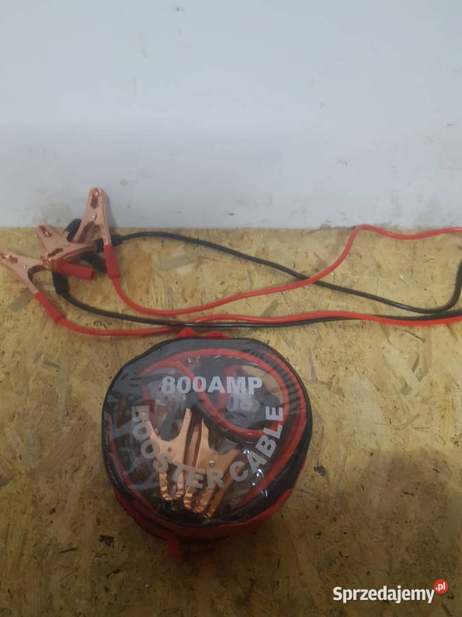 Kable Rozruchowe Przewody Grube 800A 2 metry Głogowa