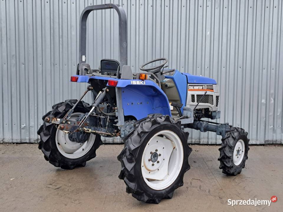Traktorek traktor ISEKI TH18F 18 44 Wspomaganie Małuszyn