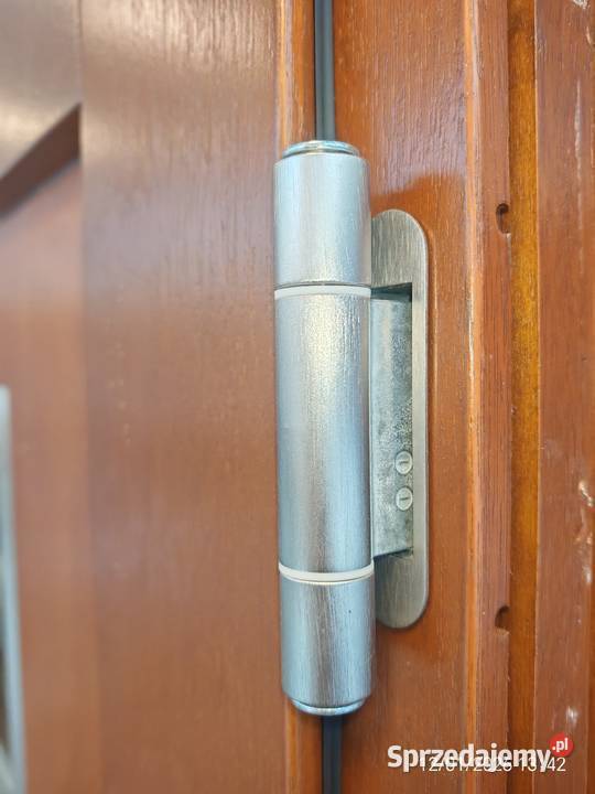 Drzwi z drewna Mahoń antywłamaniowe Lublin