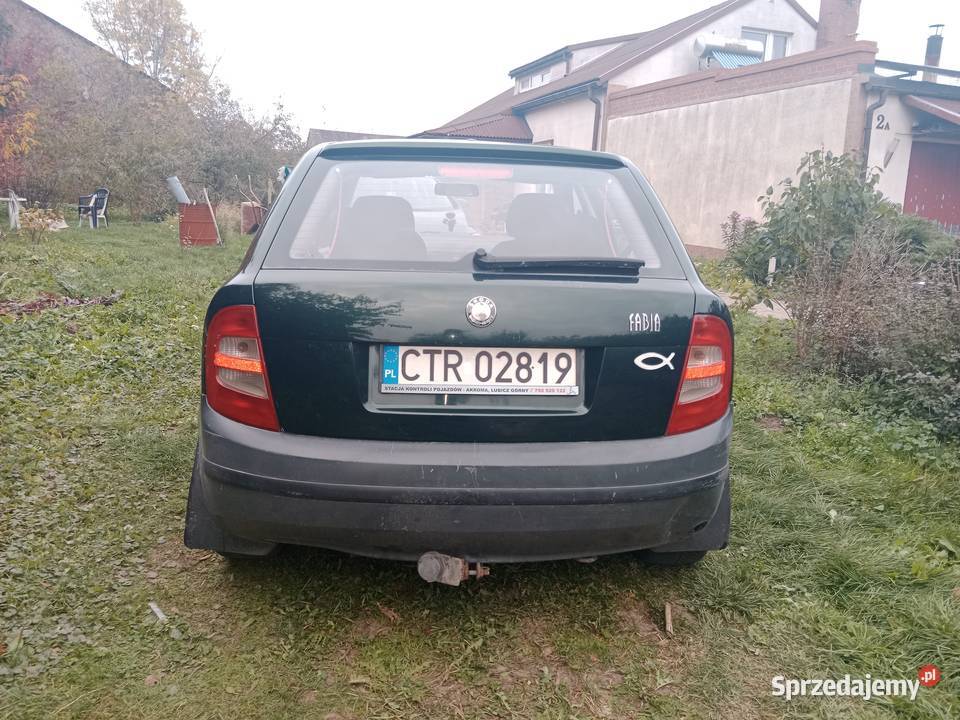 Skoda Fabia 14 8V MPI hak Fabia sprzedam