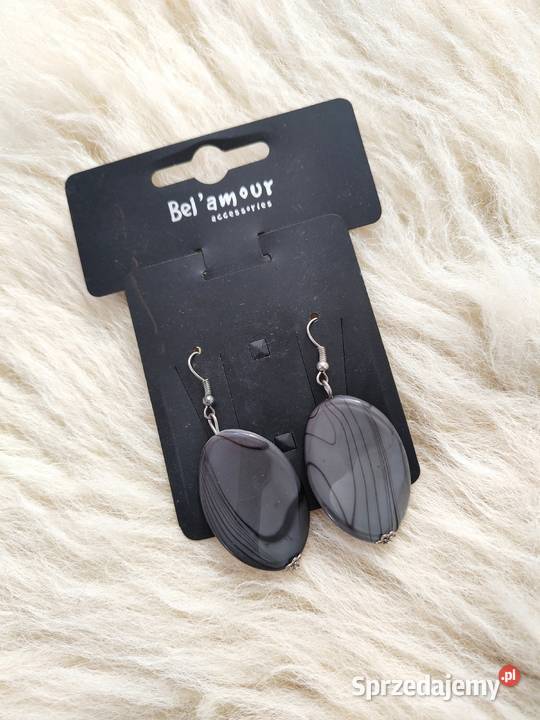 Owalne kolczyki Nowe sprzedam