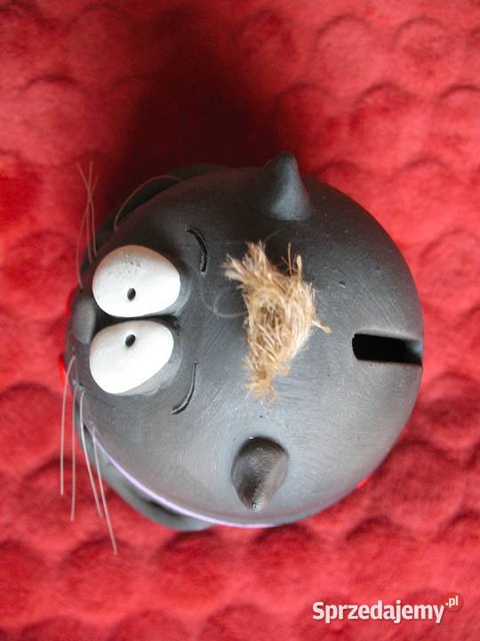 Kot Skarbonka 155 x 10 Czarna ceramika Siedlce