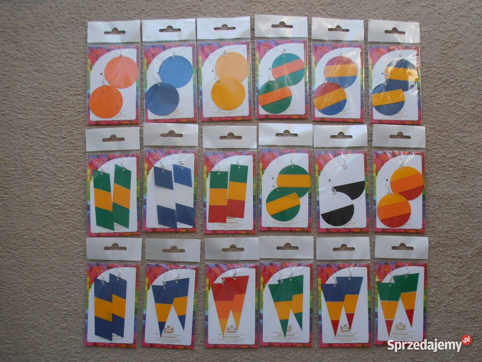 Kolczyki letnie wakacyjne plażowe Skawina