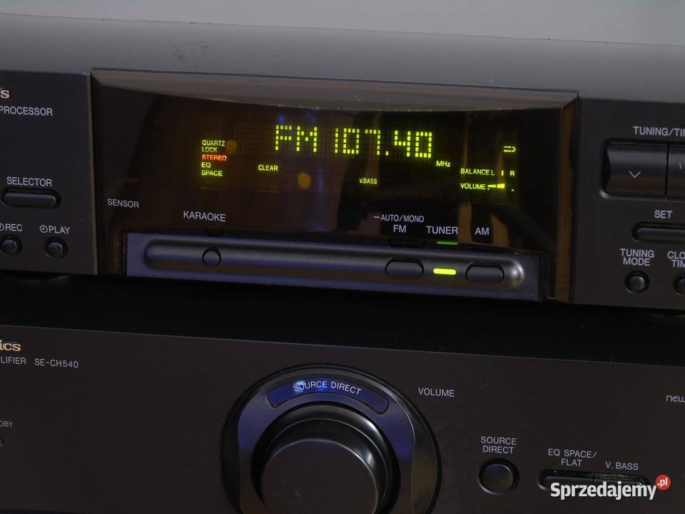 Amplituner Technics SE CH540 STCH540 sprawny