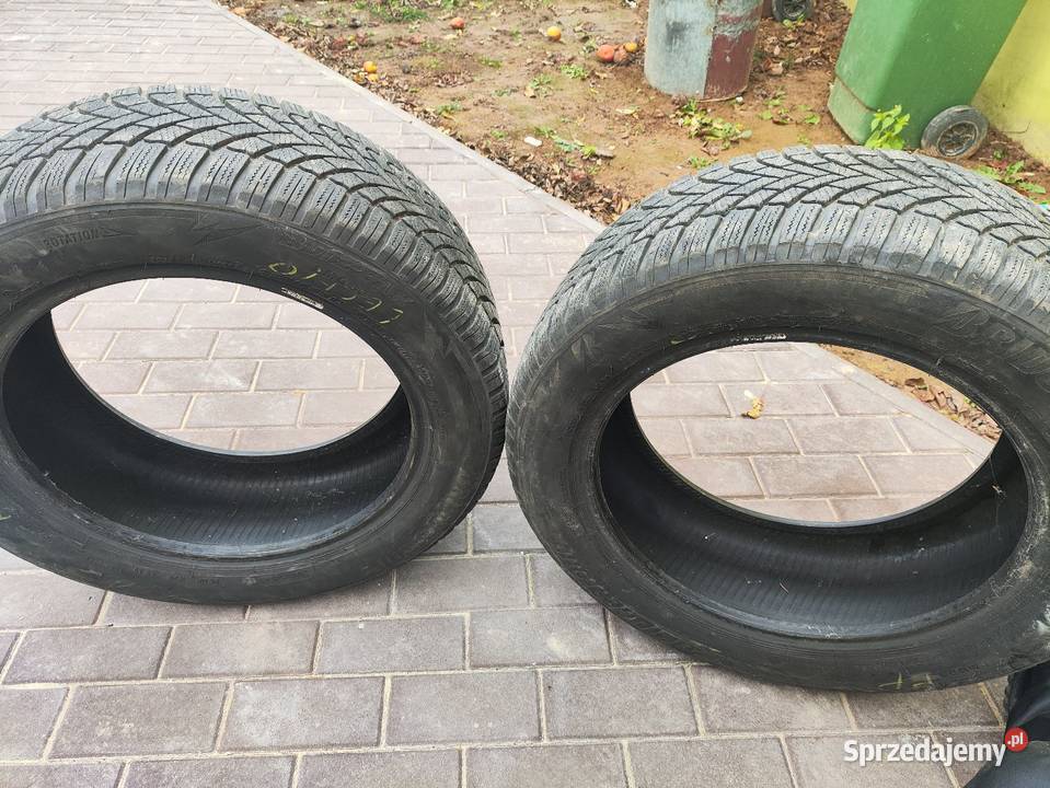 2 opony zimowe Bridgestone 22555 r17 bieżnik 6mm 225
