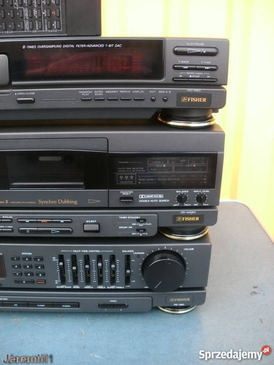 Wieża Fisher rs580 Studio Standard Szprotawa sprzedam