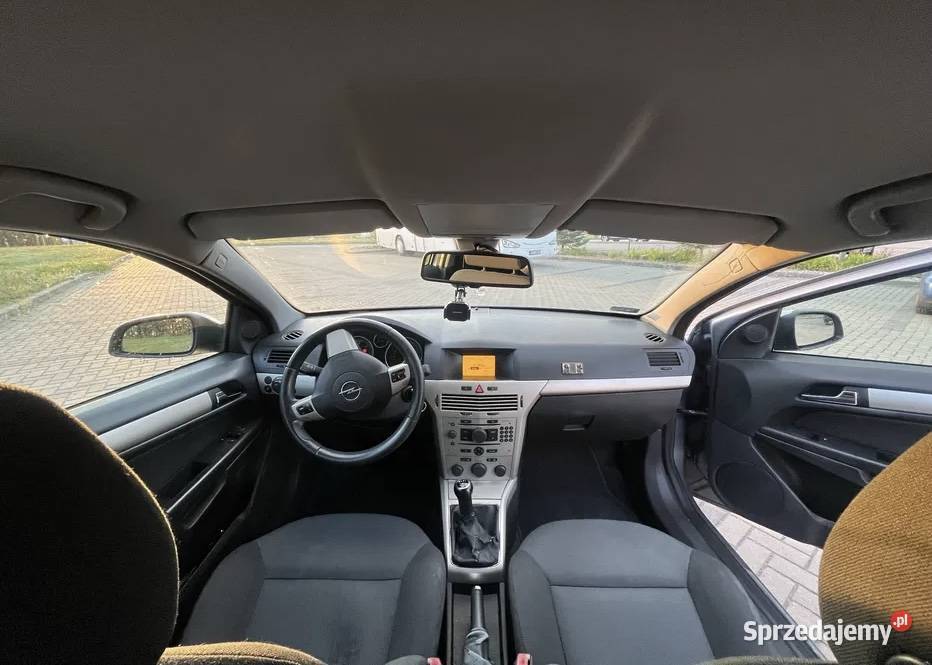 Opel Astra H GTC 2007 17 CDTI podlaskie Siemiatycze