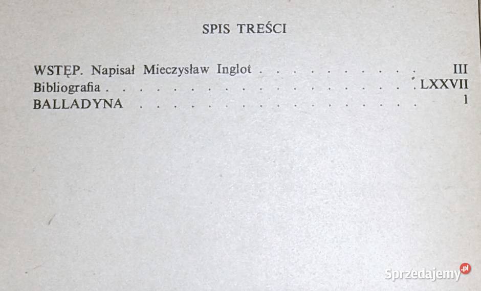 Balladyna Juliusz Słowacki lubelskie