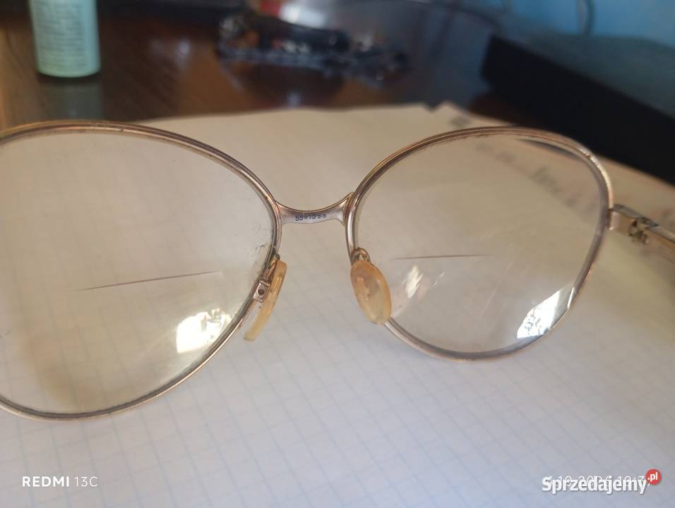 Okulary vintage orginalne Safilio Węgrów