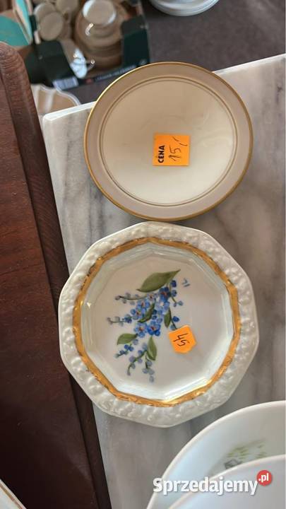 Rosenthal Maria Biała porcelana z motywami Gdańsk