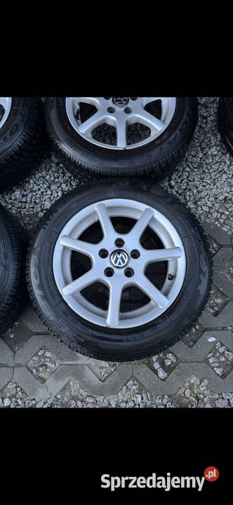 Felgi VW 5x100 opony Dębica wielosezon 1756514 Krępiec sprzedam