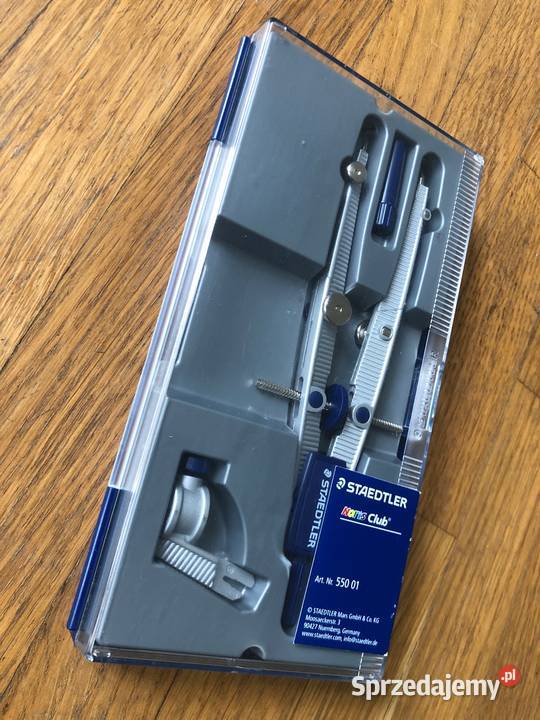 Cyrkiel Staedtler Art 550 01 Kompletny i Szramowo