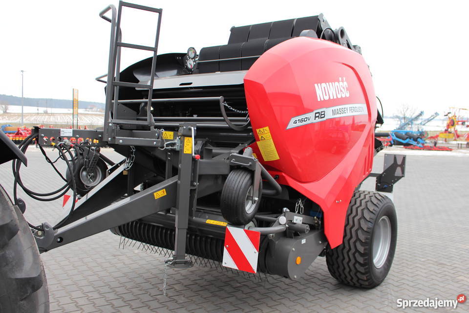 prasa Massey Ferguson RB4160v lelyMcHale Sokoły