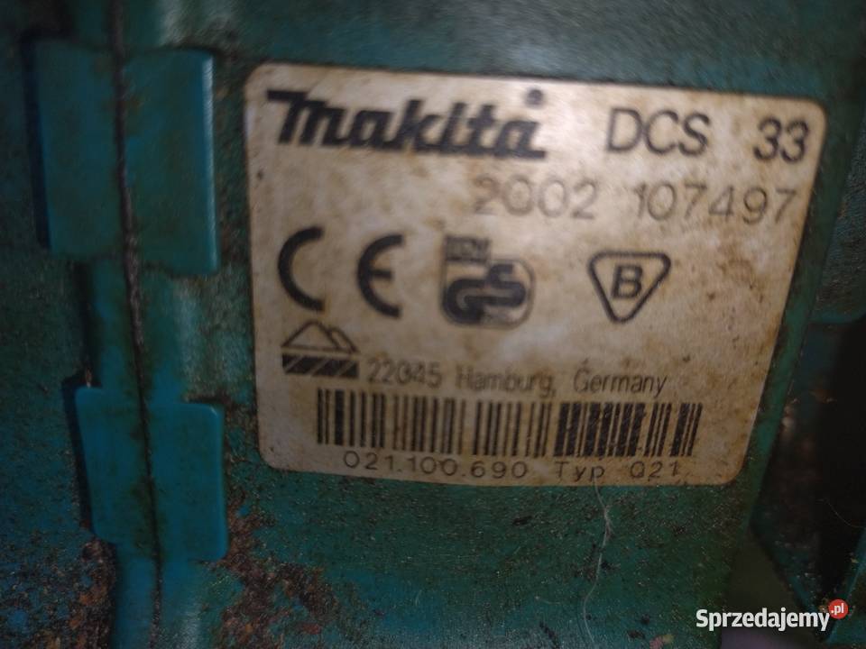 Makita Dolmar DCS33 DCS3335 piła spalinowa Piły łańcuchowe kujawsko-pomorskie Włocławek