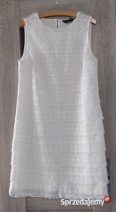 Sukienka damska DOROTHY PERKINS biała podlaskie Hajnówka