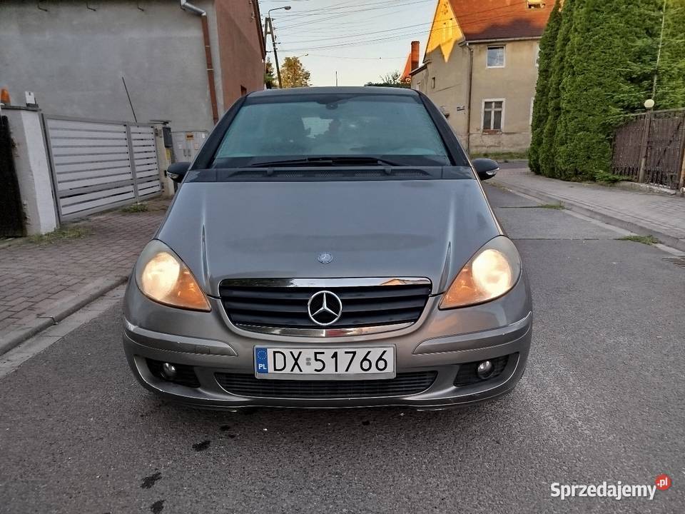 Mercedes Benz a klasa w169 20 Cdi 2006 zadbany złoty