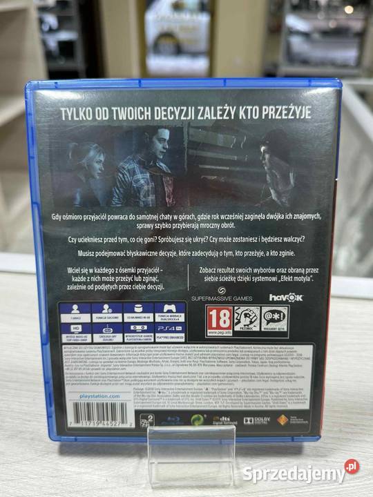 Gra Until Dawn 4 Elbląg sprzedam