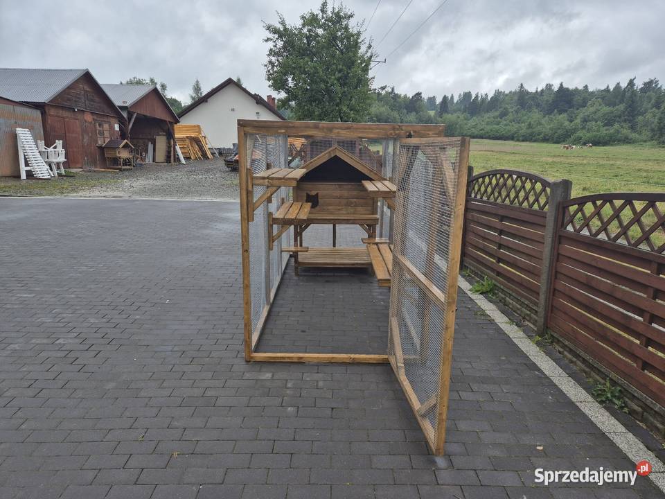 Buda kota z wolierą Jordanów sprzedam