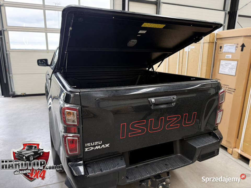 Pokrywa Aluminiowa Zabudowa Paki Czarna Isuzu D warmińsko-mazurskie Pasłęk sprzedam