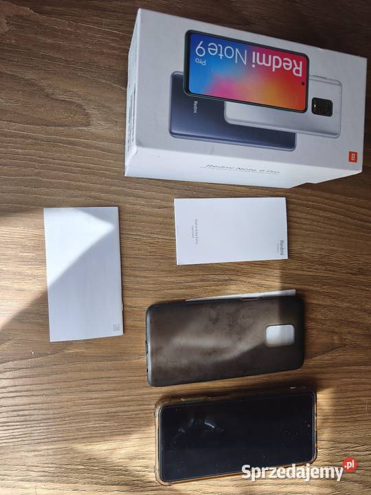 Redmi note 9 pro 6 128 zestaw Pozostałe sprzedam