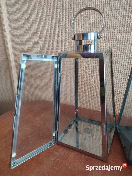Dwie latarenki metalowe Koszalin sprzedam