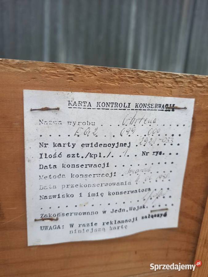 Antena EG2 099 000 łączność satelitarna wojskowa Skierniewice sprzedam