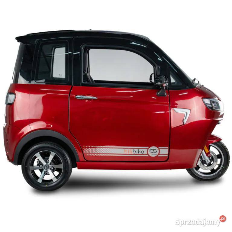 Elektryczny skuter bez prawa jazdy czerwonyMICRO Tarnów