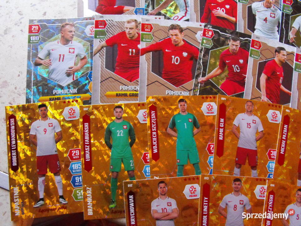 Karty Łączy Nas Piłka KOMPLET 180 kart LIMITED Mykanów