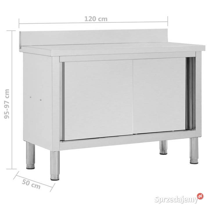 Stół roboczy przesuwne drzwi 120x50x9597 stal Pozostałe mazowieckie