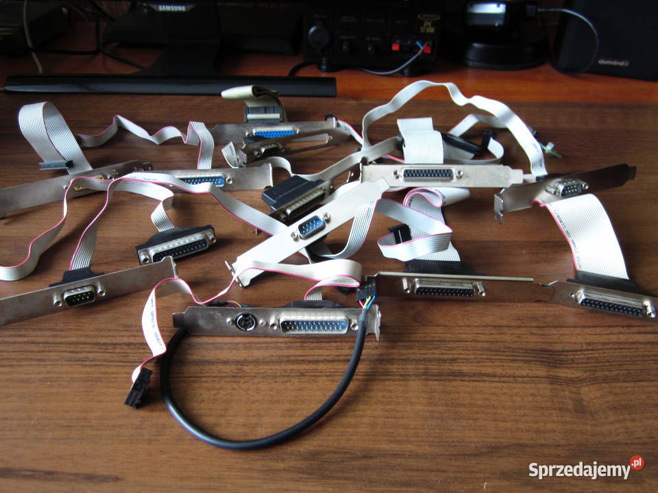 Tasiemki RS 232 DB25 DB9 LPT Komputer retro Pozostałe