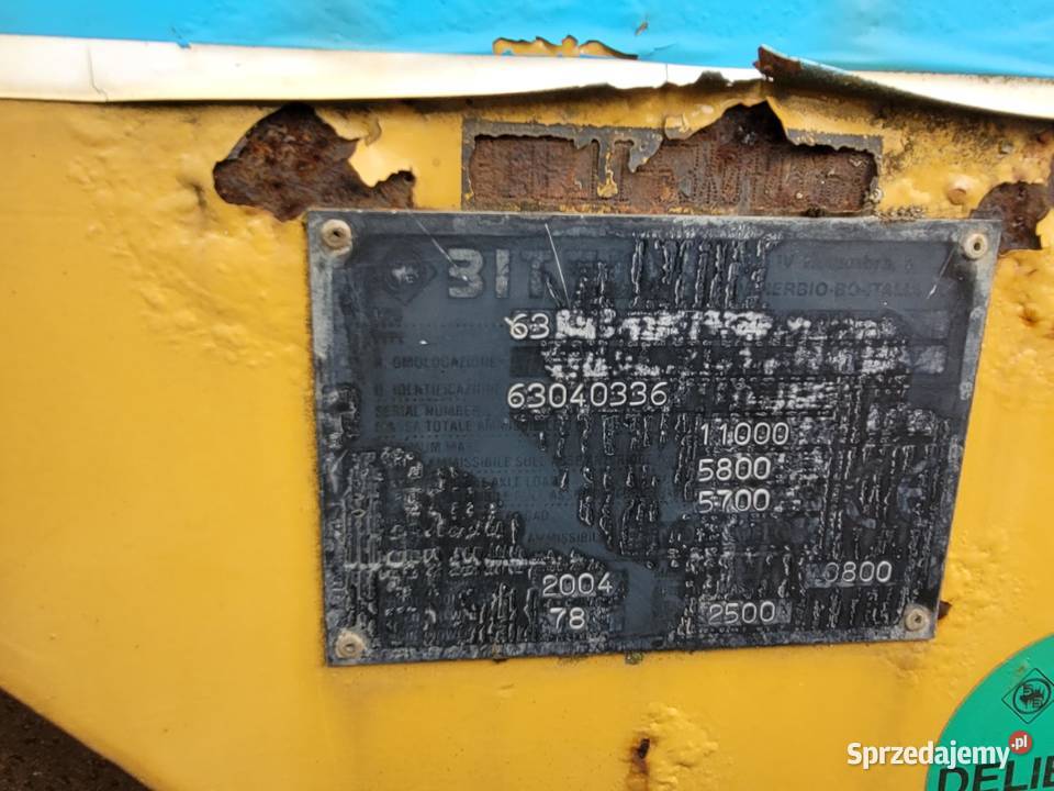 Syndyk sprzeda WALEC BITELLI DTV100 P115 nie Warszawa