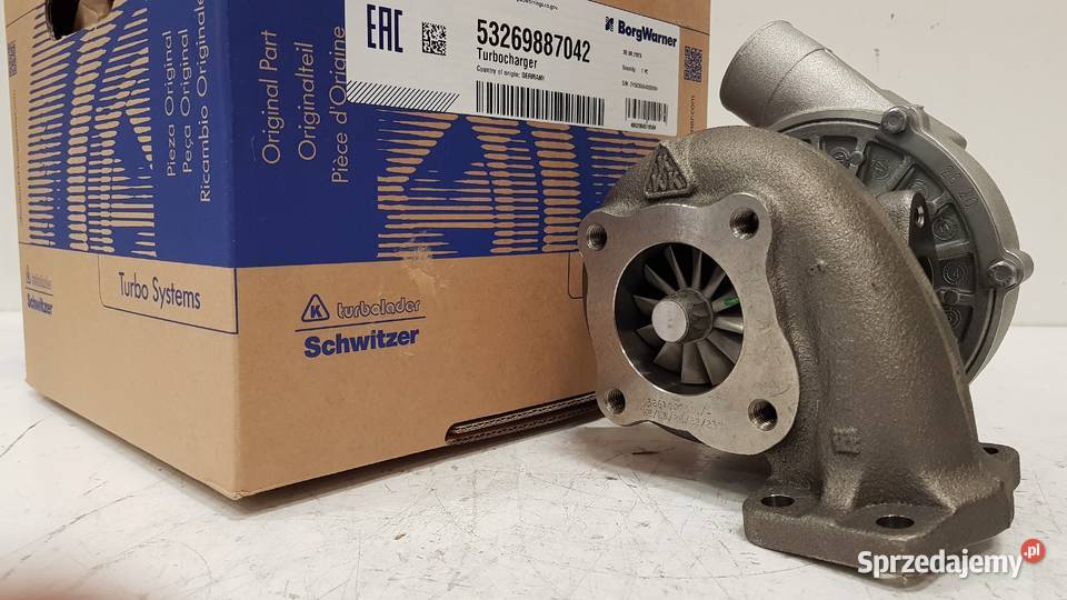 Nowa turbosprężarka BorgWarner 53269887042 mazowieckie Siedlce