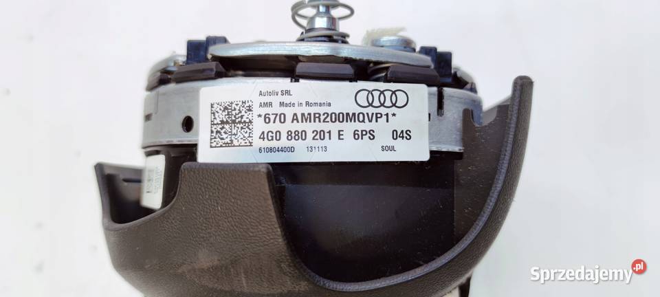 PODUSZKA POWIETRZNA AUDI A6 C7 A7 4G0880201E 6 śląskie Przystajń