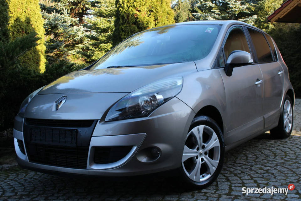 Renault Scenic TCe 130 Przebieg 132 Opłacony III Rok produkcji 2010 Lubań