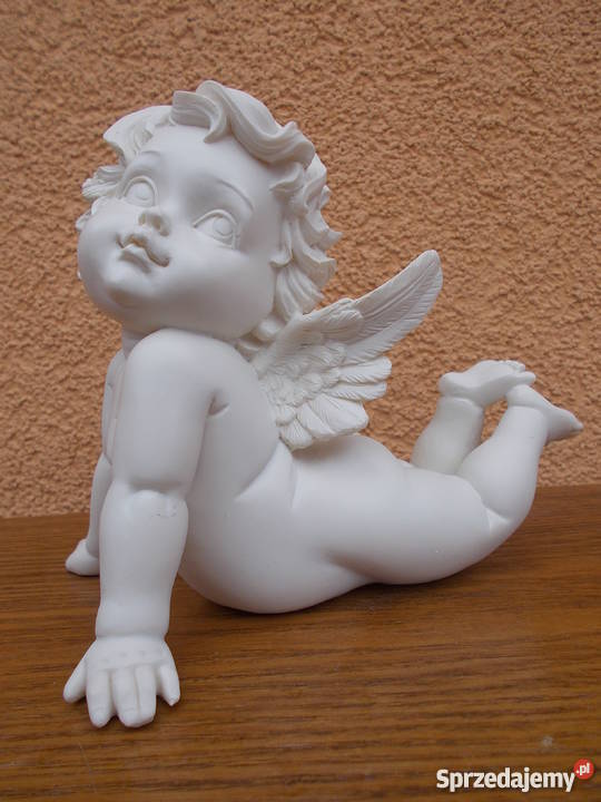 Anioł aniołek amor WYSYŁKA biały lubuskie Cybinka